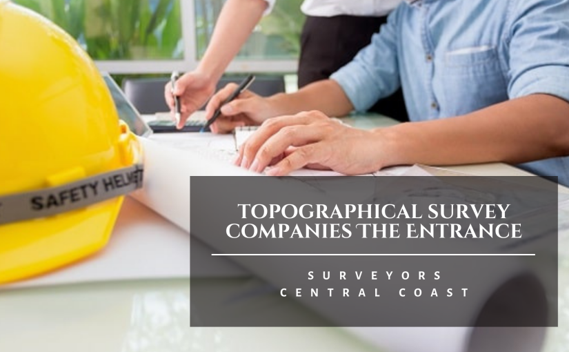 The types of survey offered by topographical survey companies The Entrance